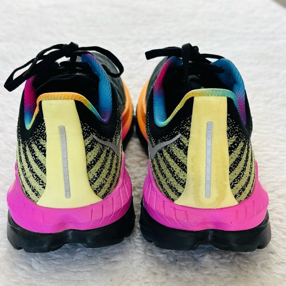Hoka One Profly Black with Vibrant Accents Running Shoes size US 11 D - Picture 9 of 12